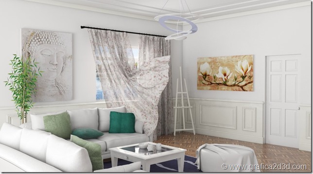 Vray sketchup tutorial scena interno 131