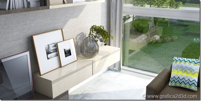 Making of vray sketchup house T.