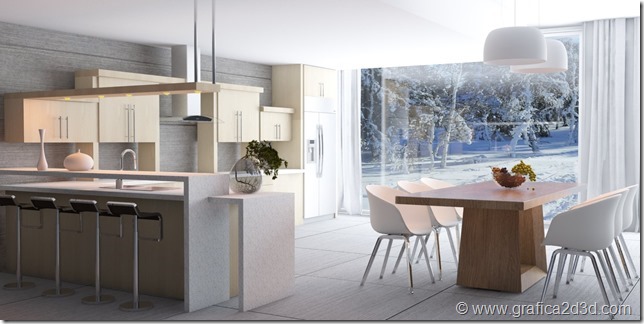 Scena studio #144 per corso vray sketchup