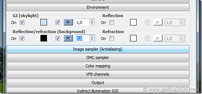 Foto inserimento con vray sketchup
