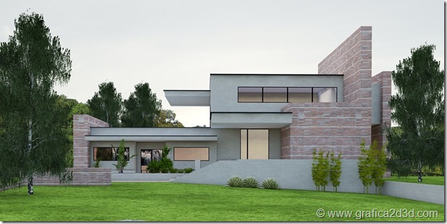 Vray sketchup exterior 122