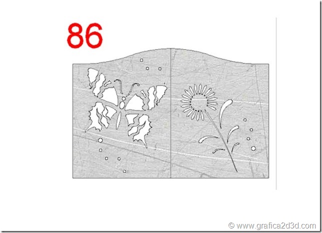 Disegni dxf dwg cancelli al plasma
