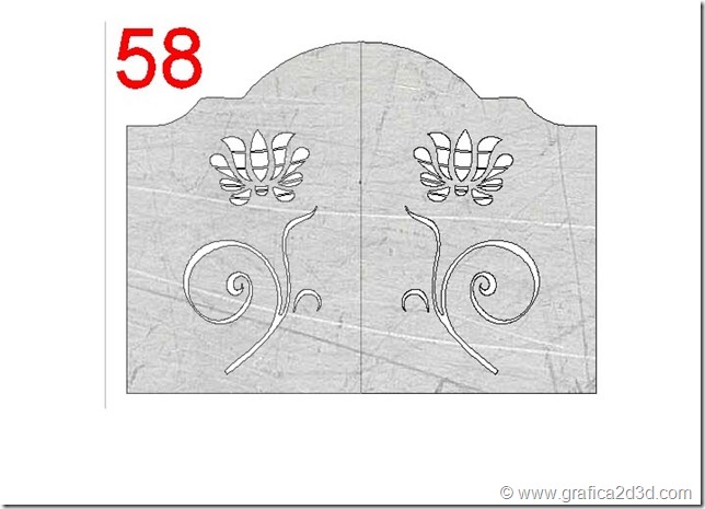 Disegni dxf dwg cancelli al plasma
