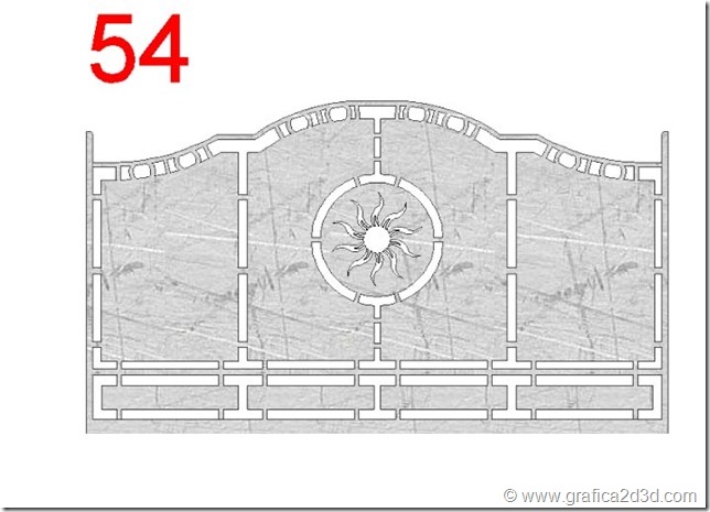Disegni dxf dwg cancelli al plasma