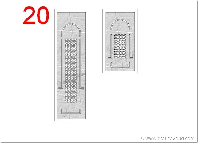 Disegni dxf dwg cancelli al plasma
