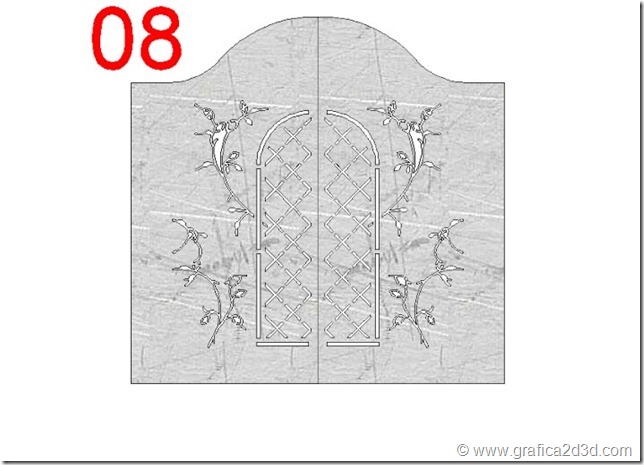 Disegni dxf dwg cancelli al plasma
