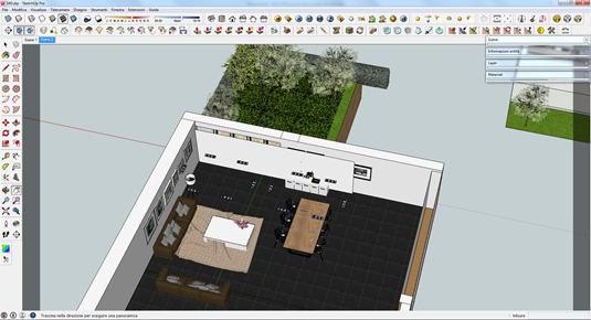 Living room 160 vray sketchup