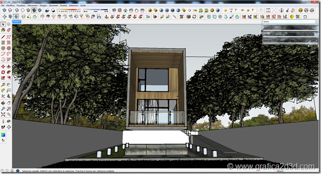 Tutorial hdri exterior vray sketchup #scene127