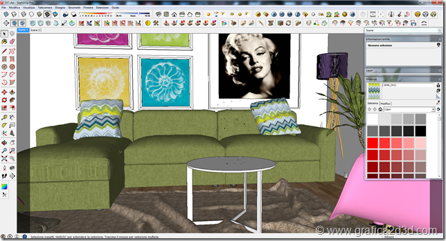 Interior vray sketchup 157 tutorial scene