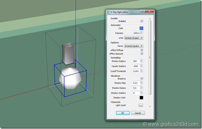 Tutorial vray sketchup light house