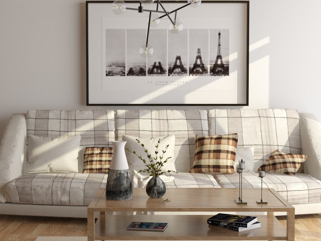 Vray sketchup living room - scene#110