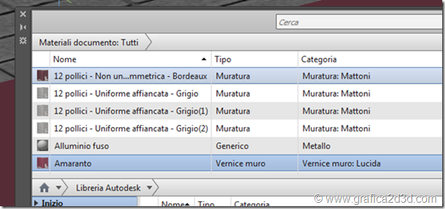 Autocad 3D applicare materiale ad una faccia di un solito