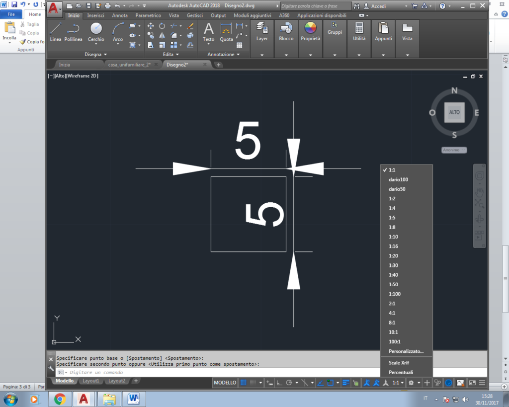 Le funzioni annotative in autocad