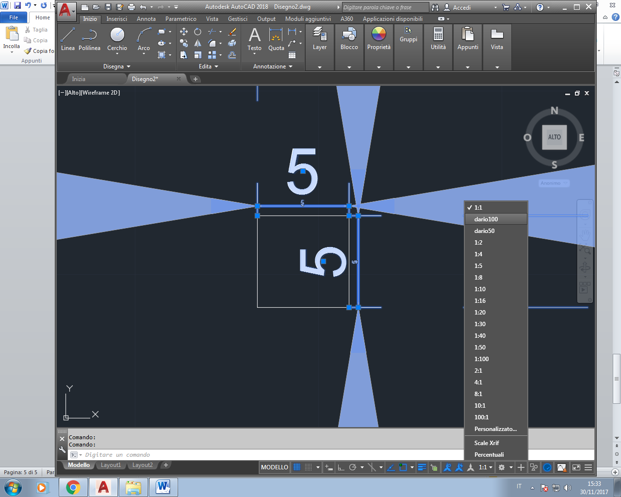 Le funzioni annotative in autocad
