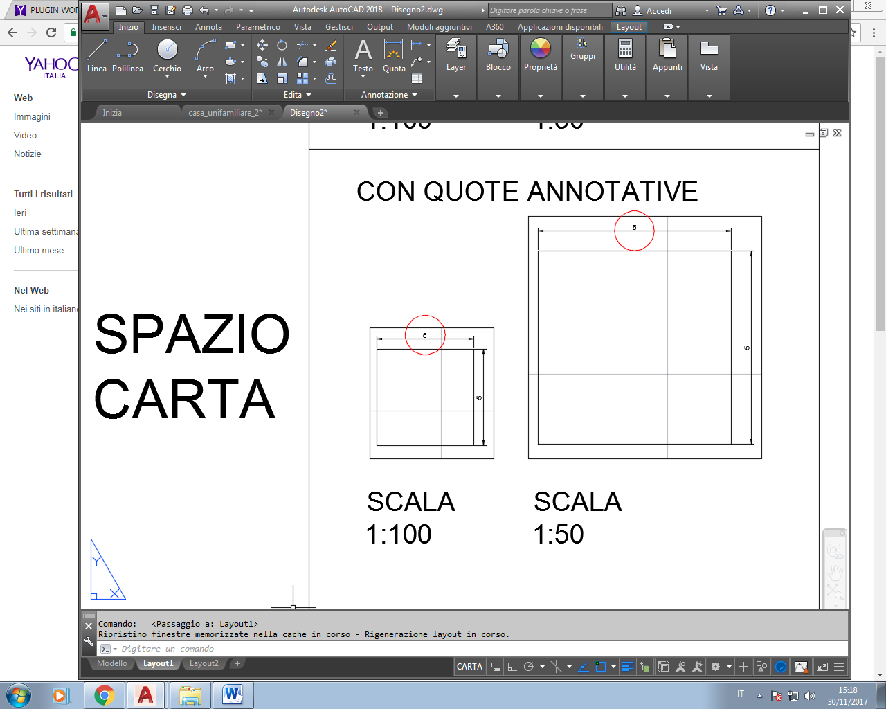 Le funzioni annotative in autocad