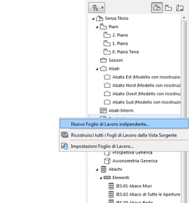 Archicad inserisci dwg con il foglio di lavoro