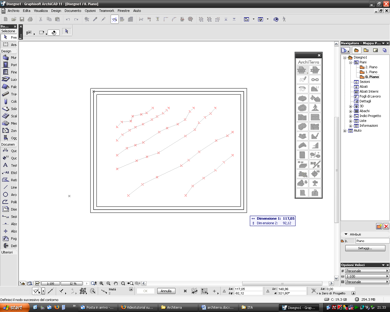 Terreno da autocad ad archicad con il plugin architerra