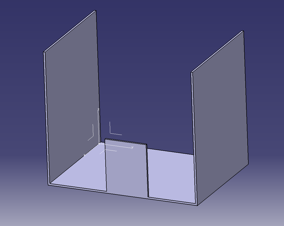 Catia v5 creare pieghe in lamiera importata