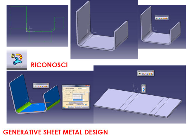 Catia v5 generative sheet metal design