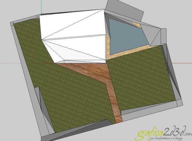 Casa T vray sketchup wip 01