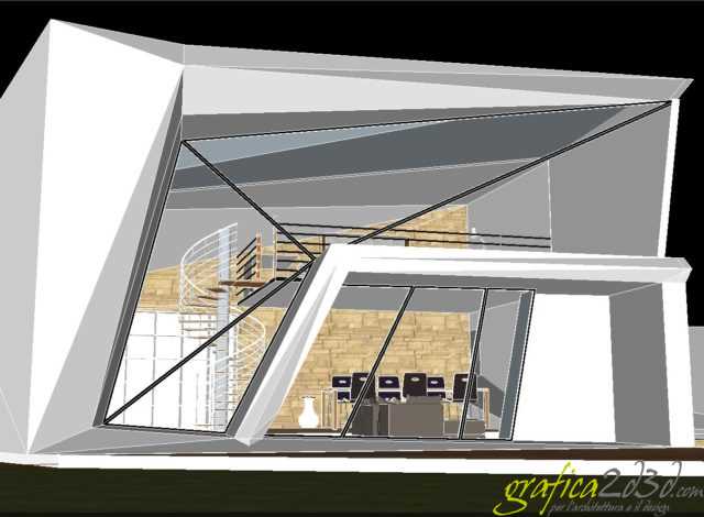 Casa T vray sketchup wip 01