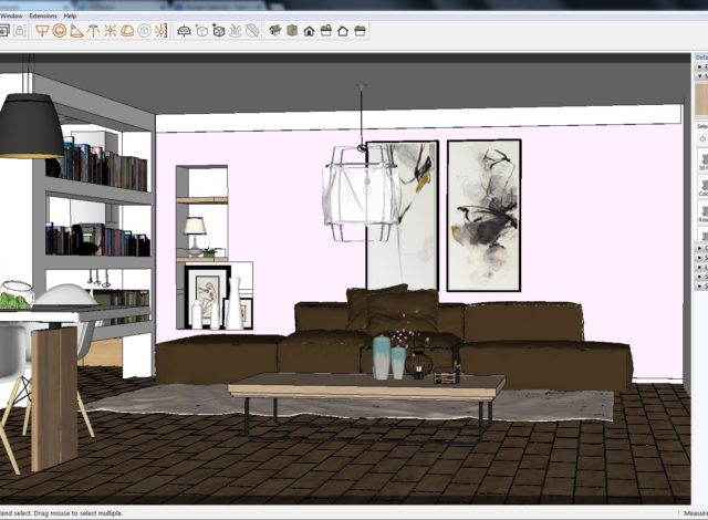 Prove di render con sketchup 2018 e vray 3.6