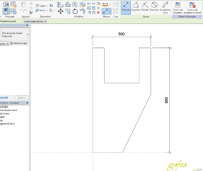 Bordo solaio in revit creare balaustra fioriera