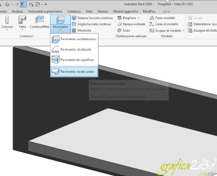 Bordo solaio in revit creare balaustra fioriera
