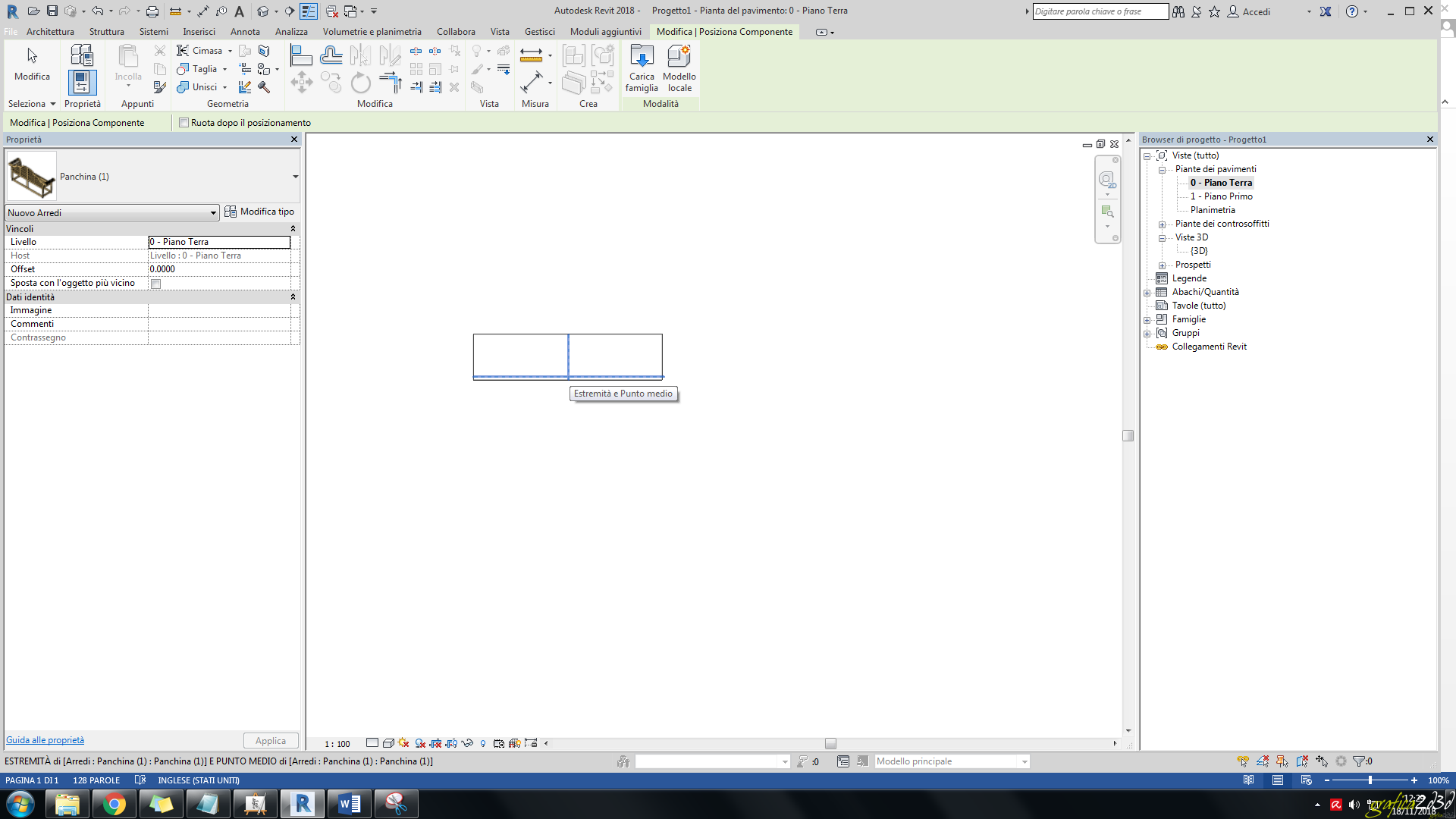 Revit impostare visibilità in base al livello di dettaglio