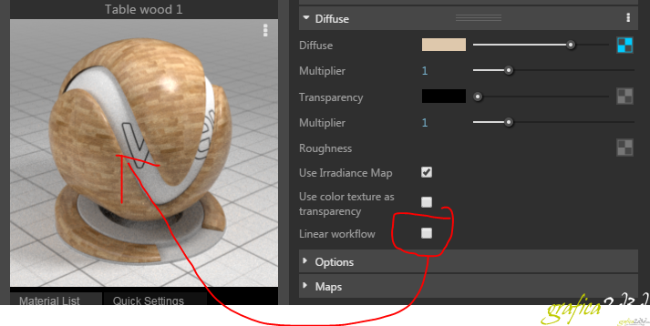 Vray 3.4 sketchup problema colori troppo saturi