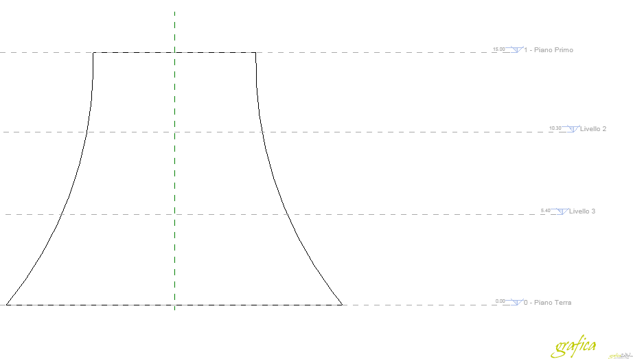 revit 2019 creare un edificio con le volumetrie