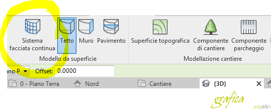 revit 2019 creare un edificio con le volumetrie