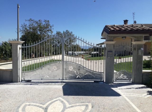 Cancello dxf per taglio al plasma
