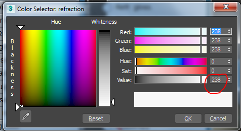 Vray 3d studio impostare materiale vetro tavolo