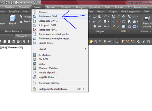 Correggere i collegamenti non validi con autocad