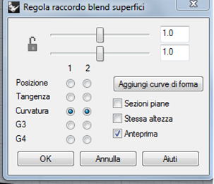 Come raccordare due superfici con rhinoceros