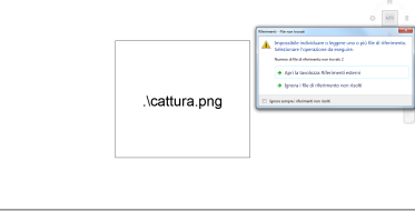 Correggere i collegamenti non validi con autocad