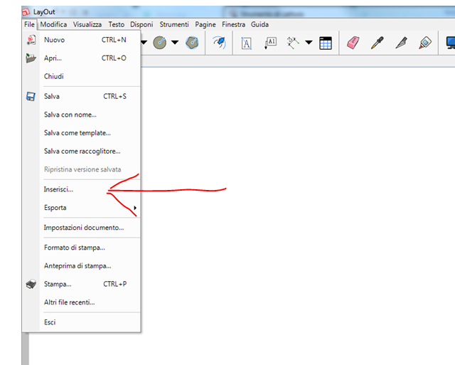 Utilizzare layout per impaginare con sketchup