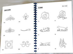 Catalogo cartaceo disegni dxf