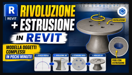 Revit: Creare un Tavolo con le booleane (modello locale)