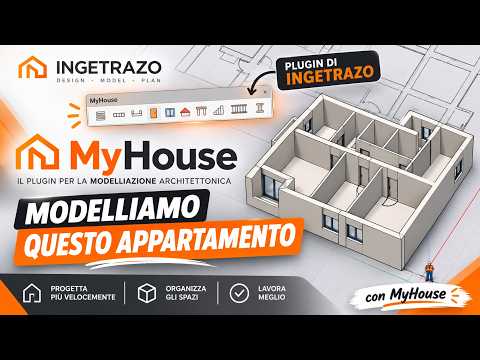 modelliamo un appartamento con myHouse plugin ingetrazo