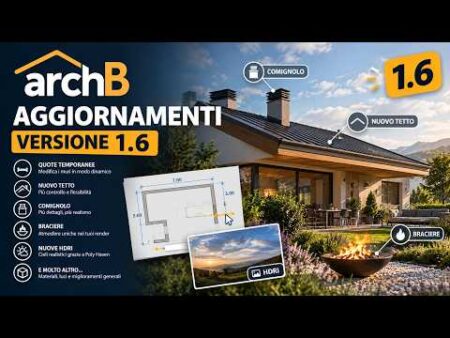 archB 1.6 novità della versione