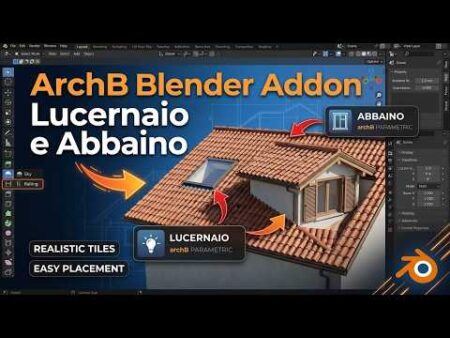 10 archB addons blender lucernaio abbaino