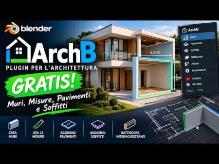 01 archB addons blender  muro