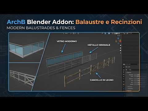 07 archB addons blender balaustre e cancellate